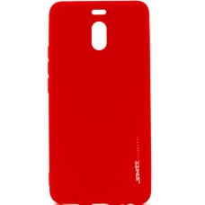 Силиконовый чехол SMTT Meizu M6 Note (Красный)