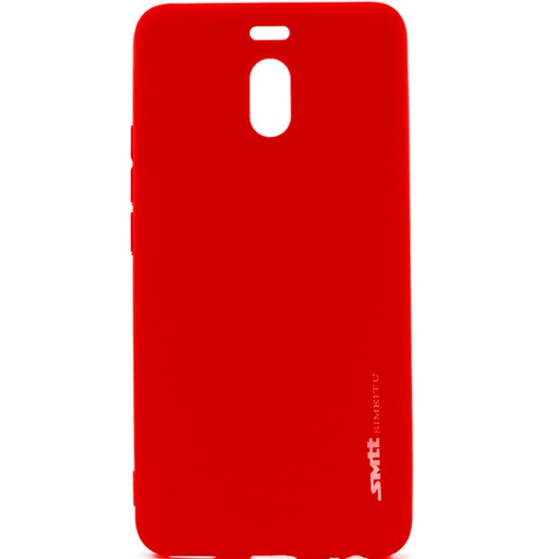 Чехол Силикон SMTT для Meizu M6 Note (Красный)