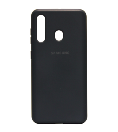 Силикон Original ShutCam Logo Samsung Galaxy A20 / A30 (2019) (Чёрный)