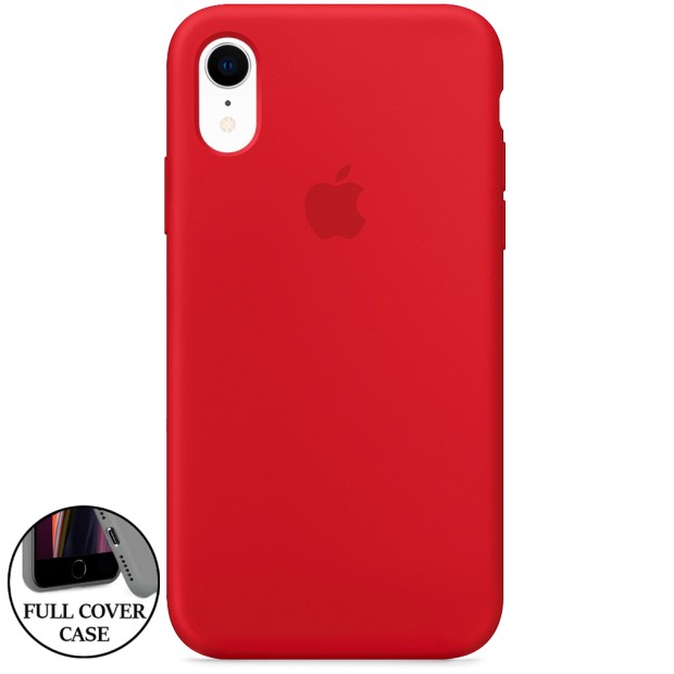 Силикон Original Round Case Apple iPhone XR (05) Product RED