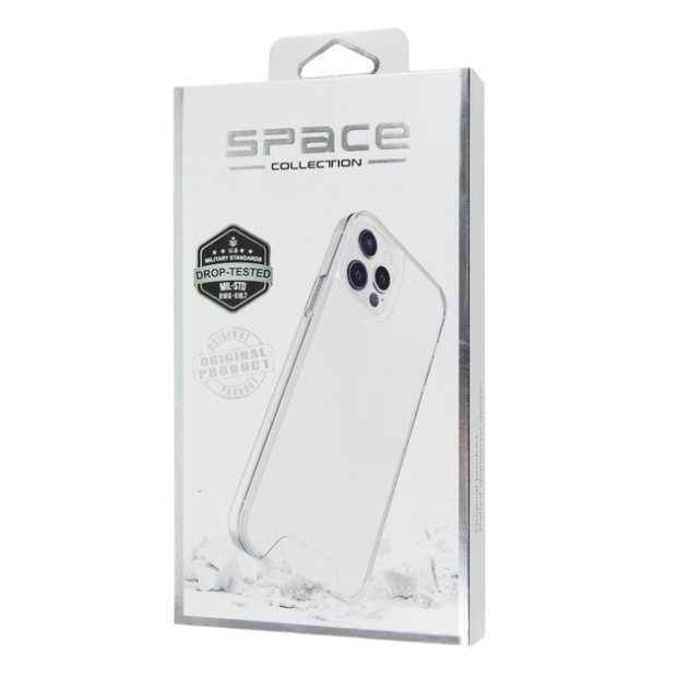 Силикон Space Case Samsung Galaxy S25 Ultra (Прозрачный)