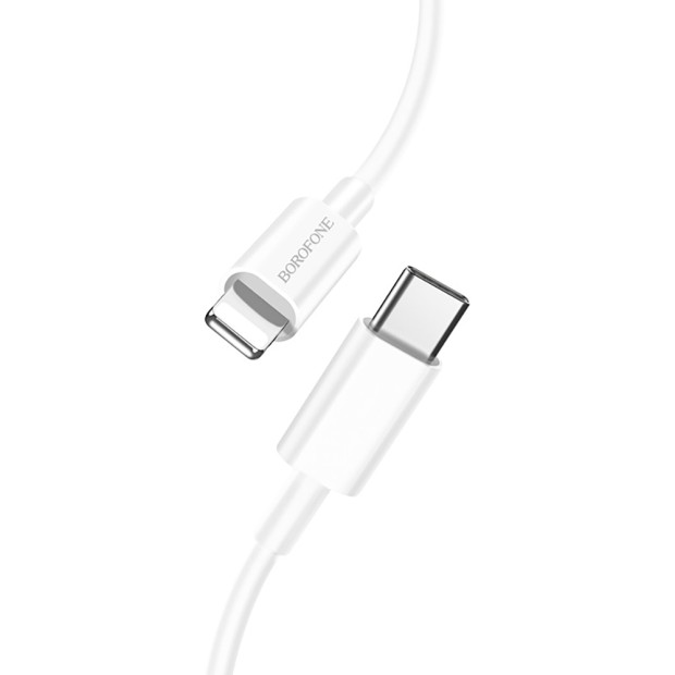 USB-кабель Borofone BX36 PD20W (Type-C to Lightning) (Белый)