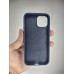 Силікон Original Round Case Apple iPhone 13 mini (09) Midnight Blue Силікон Original Round Case Apple iPhone 13 mini (09) Midnight Blue
