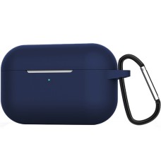 Чехол для наушников Full Silicone Case Apple AirPods Pro (Темно-Синий)