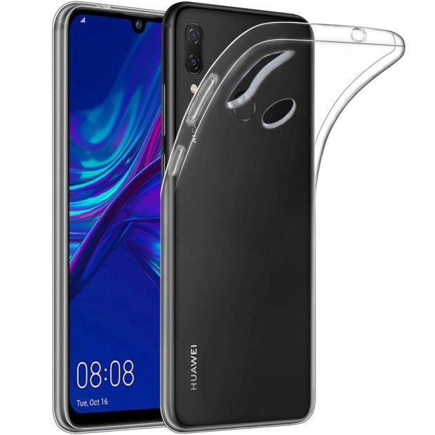 Силиконовый чехол WS Huawei P Smart (2019) / Honor 10i (прозрачный)