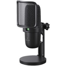 Микрофон настольный REAL-EL MC-700 (Чёрный)