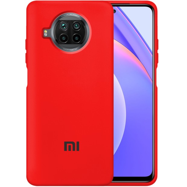 Силикон Original 360 Case Logo Xiaomi Mi 10T Lite (Красный)