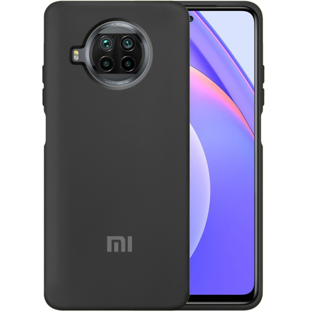 Силикон Original 360 Case Logo Xiaomi Mi 10T Lite (Чёрный)