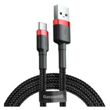 USB-кабель Baseus Cafule 2A (2m) (Type-C) (Чёрный) CATKLF-C91