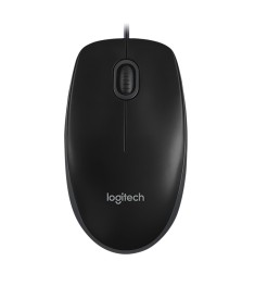 Миша дротова Logitech B100 (910-003357) (Чорний)