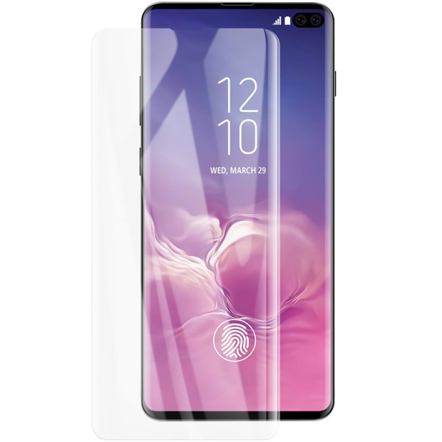 Стекло 5D UV Glue Samsung Galaxy S10 Plus (Clear)