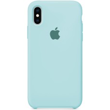 Силиконовый чехол Original Case Apple iPhone XS Max (21) Turqouise