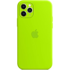 Силикон Original RoundCam Case Apple iPhone 11 Pro Max (27) Grass Green