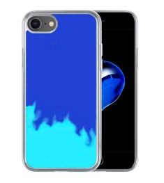 Чехол Aquarium Color Sand Apple iPhone 7 / 8 / SE (2020) (Синий)
