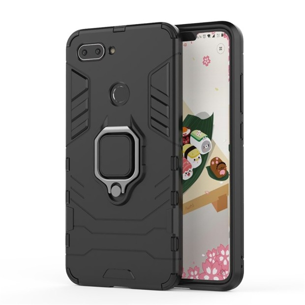 Бронь-чехол Ring Armor Case Xiaomi Mi8 Lite (Чёрный)