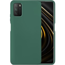 Силикон Original 360 Case Xiaomi Poco M3 (Тёмно-зелёный)