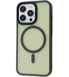 Чехол WAVE Matte Insane Case with MagSafe iPhone 13 Pro Max (Green)