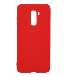 Силиконовый чехол iNavi Color Xiaomi Pocophone F1 (красный)