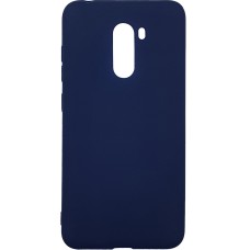 Силиконовый чехол iNavi Color Xiaomi Pocophone F1 (тёмно-синий)