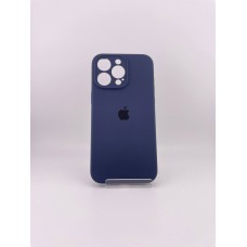 Силикон Original RoundCam Case Apple iPhone 15 Pro Max (09) Midnight Blue