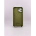 Силикон Original RoundCam Case Apple iPhone 12 Pro Max (46) Deep Green