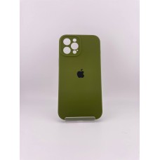 Силикон Original RoundCam Case Apple iPhone 12 Pro Max (46) Deep Green
