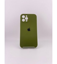 Силикон Original RoundCam Case Apple iPhone 12 Pro Max (46) Deep Green