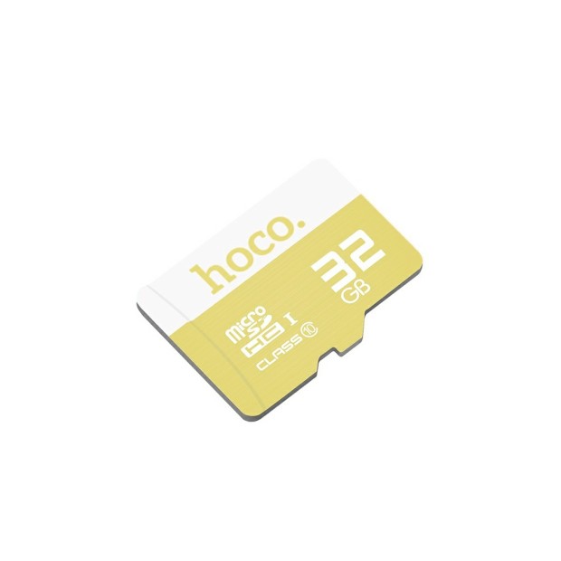 Карта памяти Hoco MicroSDHC 32Gb (желтый)