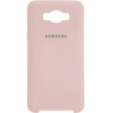Силиконовый чехол Original Case Samsung Galaxy J7 (2016) J710 (Пудра)