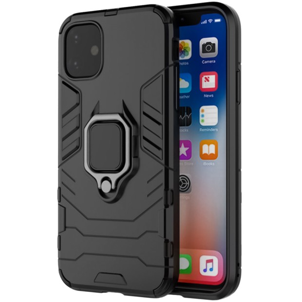 Бронь-чехол Ring Armor Case Apple iPhone 11 (Чёрный)