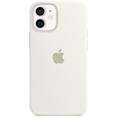 Силикон Original Case Apple iPhone 12 Mini (06) White