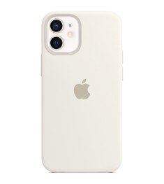 Силикон Original Case Apple iPhone 12 Mini (06) White