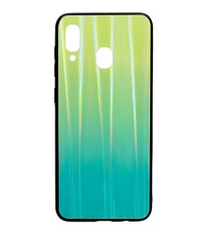 Накладка Gradient Glass Case Samsung Galaxy A30 (2019) (Зеленый)