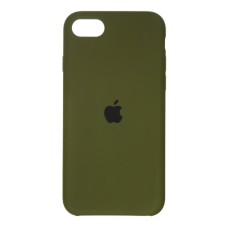 Силикон Original Round Case Apple iPhone 7 / 8 / SE (52) Olive