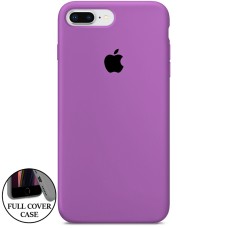 Силикон Original Round Case Apple iPhone 7 Plus / 8 Plus (28) Brinjal