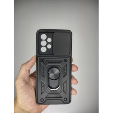 Бронь-чехол Ring Serge Armor ShutCam Case Samsung Galaxy A53 (Чёрный)