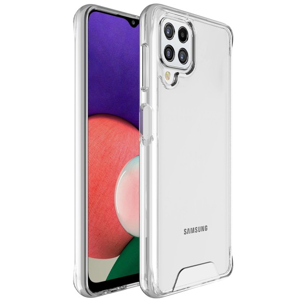 Силикон Space Case Samsung Galaxy A22 (Прозрачный)