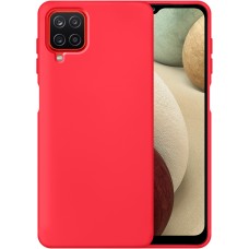 Силикон Original 360 Case Samsung Galaxy A12 (2020) (Малиновый)