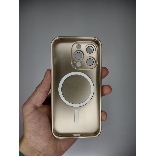 Накладка ColorPlus Armor Camers Magsafe Apple IPhone 14 Pro (Gold)