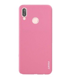 Силиконовый чехол iNavi Color Huawei P20 Lite (розовый)