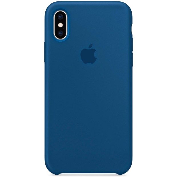 Чехол Silicone Case Apple iPhone X / XS (Pacific Green)