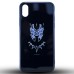 Накладка Luminous Glass Case Apple iPhone XR (Black Panther)