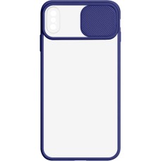 Накладка Totu Curtain Apple IPhone X / XS (Тёмно-синий)