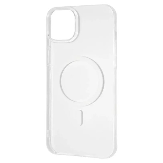 Чехол WAVE Premium Crystal Case with MagSafe iPhone 15 (Transparent)