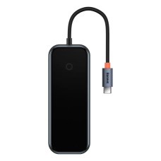 Переходник USB HUB Baseus AcmeJoy WKJZ010413 (Type-C to HDMI + 2xUSB3.0 + USB2.0 + Type-C PD (Серый)