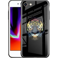 Накладка Luminous Glass Case Apple iPhone 7 / 8 (Tiger)
