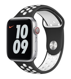 Ремешок Nike Apple Watch 38 / 40 mm (Black-White)