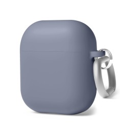 Чехол для наушников Full Silicone Case with Microfiber Apple AirPods (34) Lavend..