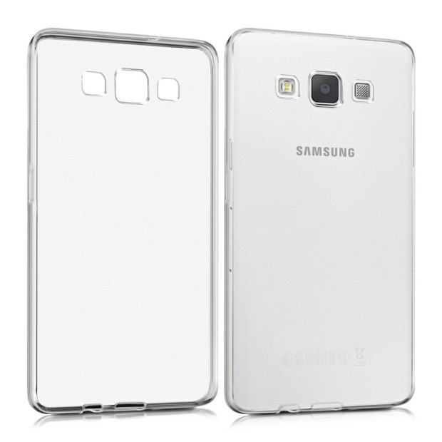 Силиконовый чехол WS Samsung Galaxy A5 (2015) A500 (Прозрачный)