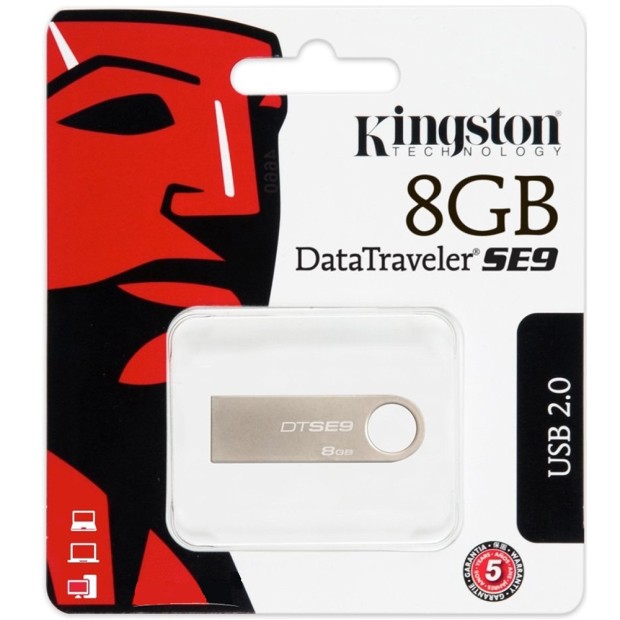 USB флеш-накопитель Kingston SE9 8Gb